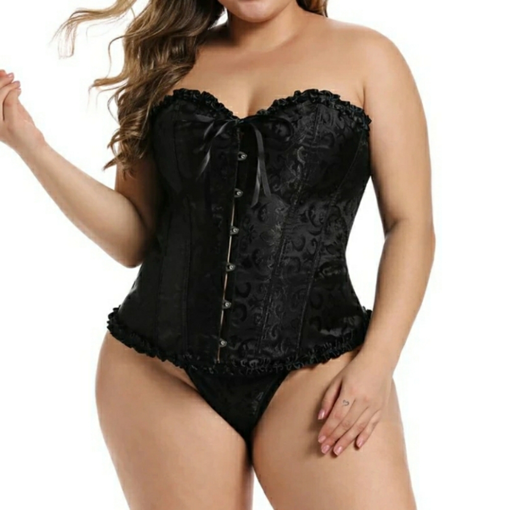 Elegant Black Corset Shapewear